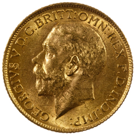 England: 1915 Gold Sovereign