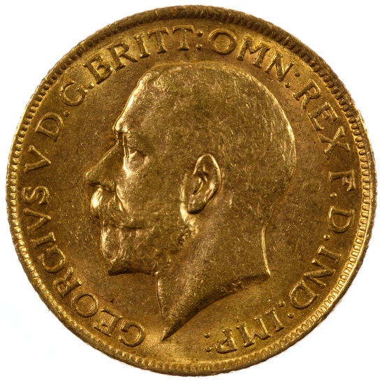 England: 1911 Gold Sovereign