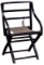 Chinese Lacquered Elm Folding Arm Chair