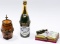 Limoges Trinket Peint Main Box Wine Collection