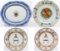 Armorial Plate and Platter Assortment