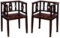 Chinese Export Hardwood Armchairs