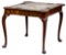 English George I Burl Walnut Game Table