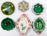 Majolica Pottery Plate Assortment