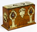 Charles Asprey Burled Wood Desk Box