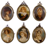 English Miniature Portrait Assortment