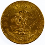 Mexico: 1917 20 Pesos Gold