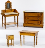 French Pine Doll Furniture