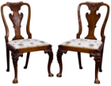 English George I Walnut Side Chairs