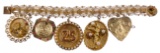 14k Gold Charm Bracelet