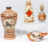 Japanese 'Imari' Pottery Assortment