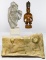 African Wood and Stone Figurine Assortment