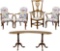 Baker Queen Anne Desk and Office Chair Assortment