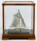 Sterling Silver Sailboat in Case