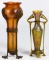 (Attributed to) Loetz Art Glass Vases