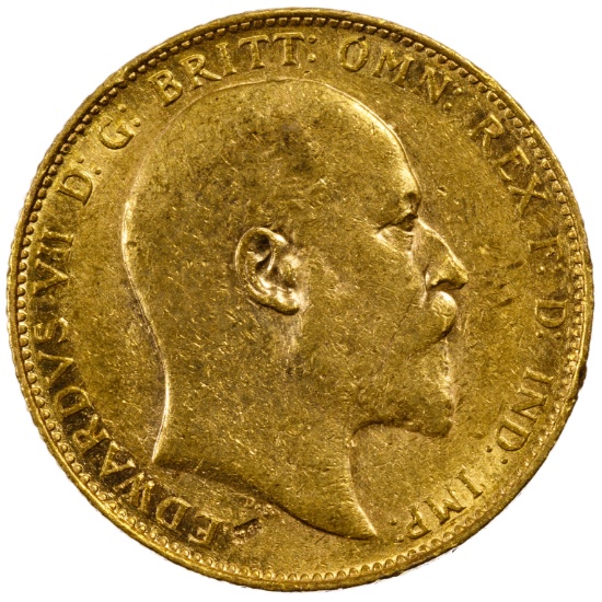 England: 1908 Gold Sovereign