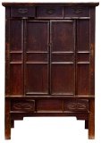 Chinese Style Paneled Cabinet