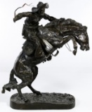 (After) Frederic Remington (American, 1861-1909) Bronze Statue