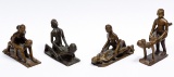 Erotic Bronze Figurine Assortment