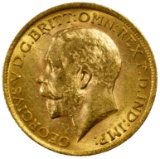 England: 1912 Gold Sovereign