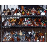 Carved Wood Duck Decoy Assortment