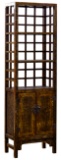 Asian Style Display Shelf on Cabinet