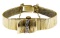 Mathey-Tissott 14k Gold and Diamond Case and Band Wrist Watch
