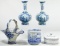 Delft Blue and White Vases