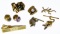 14k Gold Tie Clip and Tack Assortment