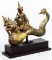 Thailand Naga Dragon Serpent Bronze Statue