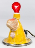 Clayton Bailey (American, b.1939) 'Hieronymus Nose Lamp' Ceramic