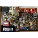 Rhinestone, Crystal and Costume Jewelry Assortment