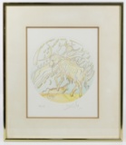 Salvador Dali (Spanish, 1904-1989) 'Zodiac Suite - Taurus' Lithograph