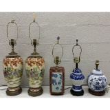 Asian Style Table Lamp Assortment