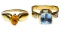 Ron Ray 18k Gold Ring Assortment