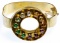 18k Gold and Semi-Precious Gemstone Bracelet