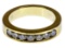 14k Gold and Diamond Band Ring