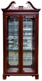 Jasper Cabinet Federal Style Mahogany Curio Cabinet