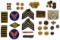Military Button and Badge Assortment