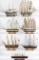 Wood Model Ship Assortment