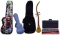 Guitar Case and Musical Instrument Assortment