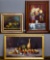 Still Life Oil on Canvas Assortment