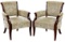 Barbara Barry for Baker Upholstered Armchairs