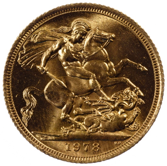 England: 1978 Gold Sovereign