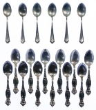 Simpson, Hall & Miller Co. Sterling Silver Spoon Assortment