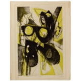 Stanley William Hayter (American, 1901-1988) 'Ceres' Lithograph