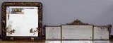 Framed Beveled Mirrors