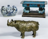 Chinese Cloisonne and Bronze Assortment