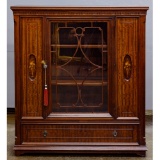 Mahogany Book Case / Display Cabinet