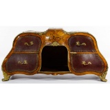 Victorian Inlaid Desk Organizer